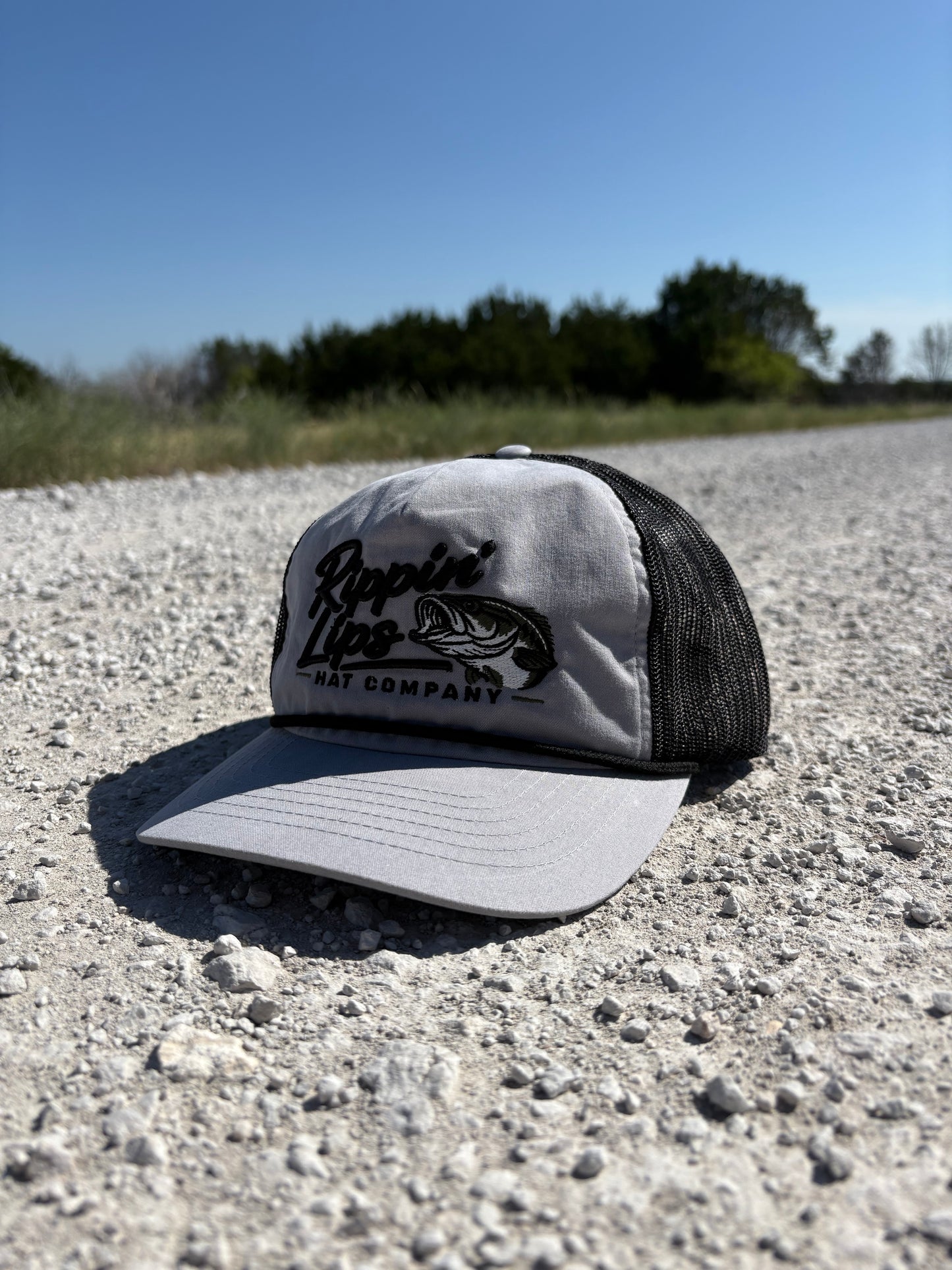 Rippin’ Lips Texas Roped Series (Puff) - Grey/Black