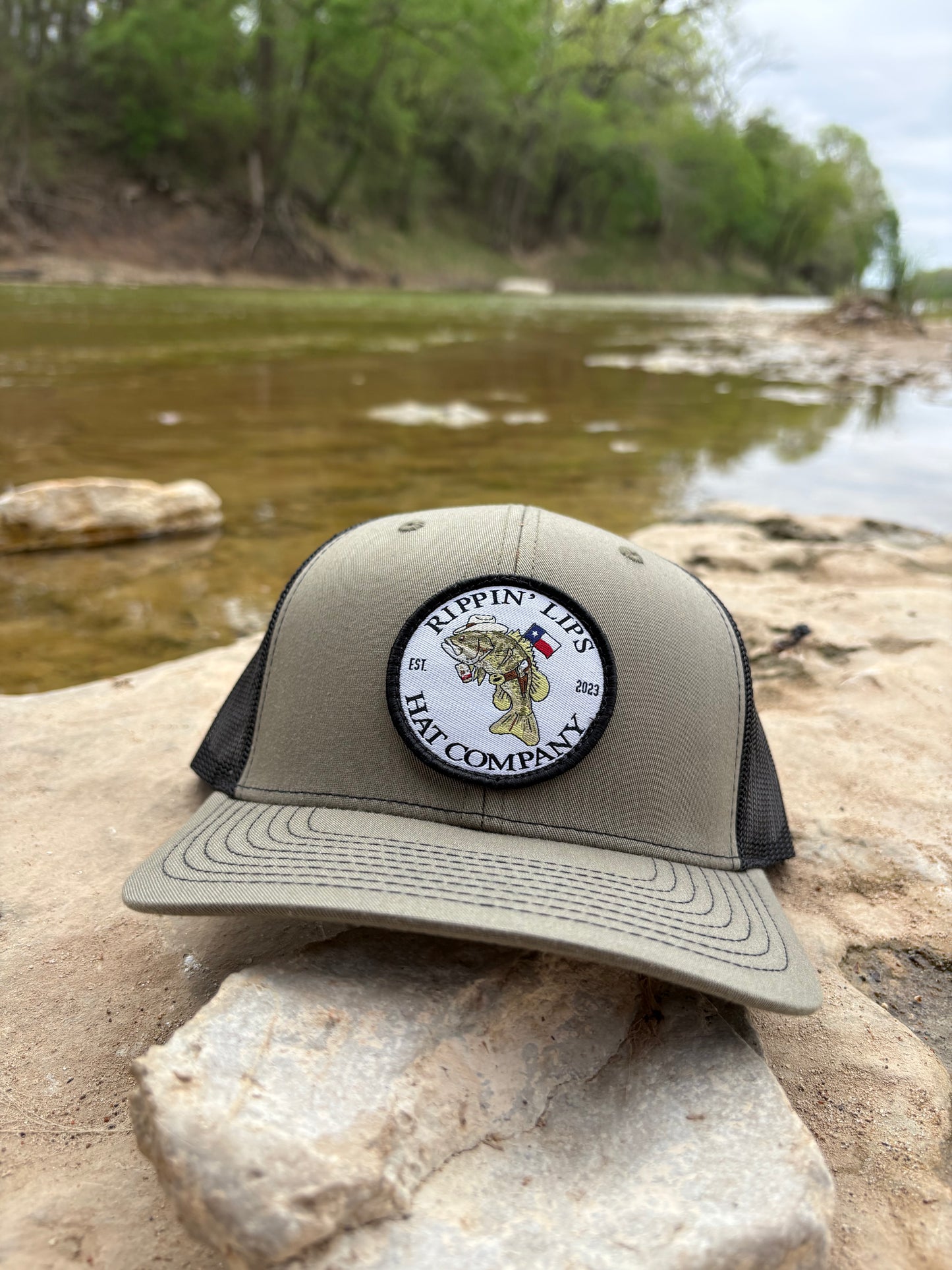 Rippin’ Lips Classic Bass Trucker - Loden/Black