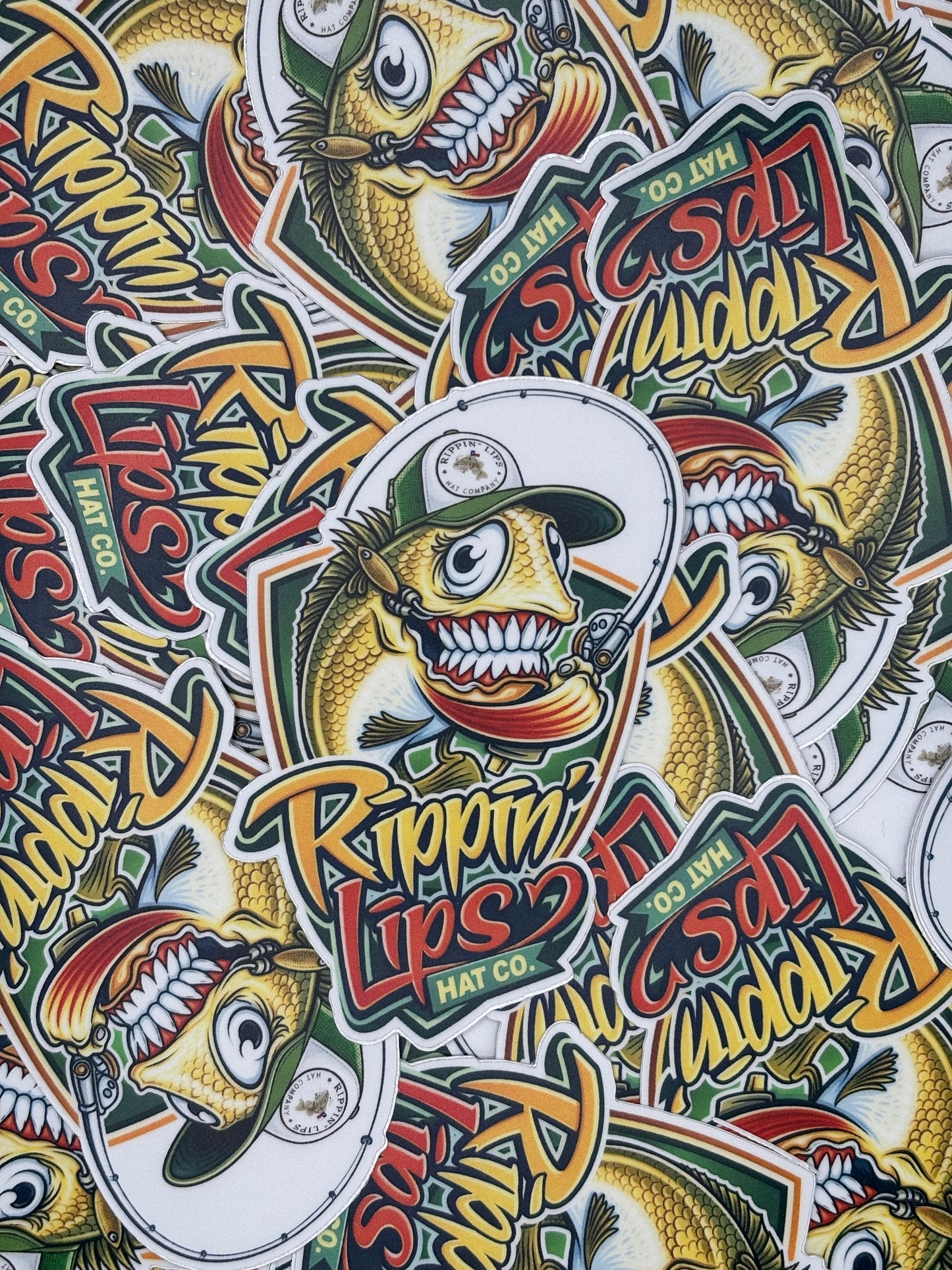 Bite Back Bass Sticker