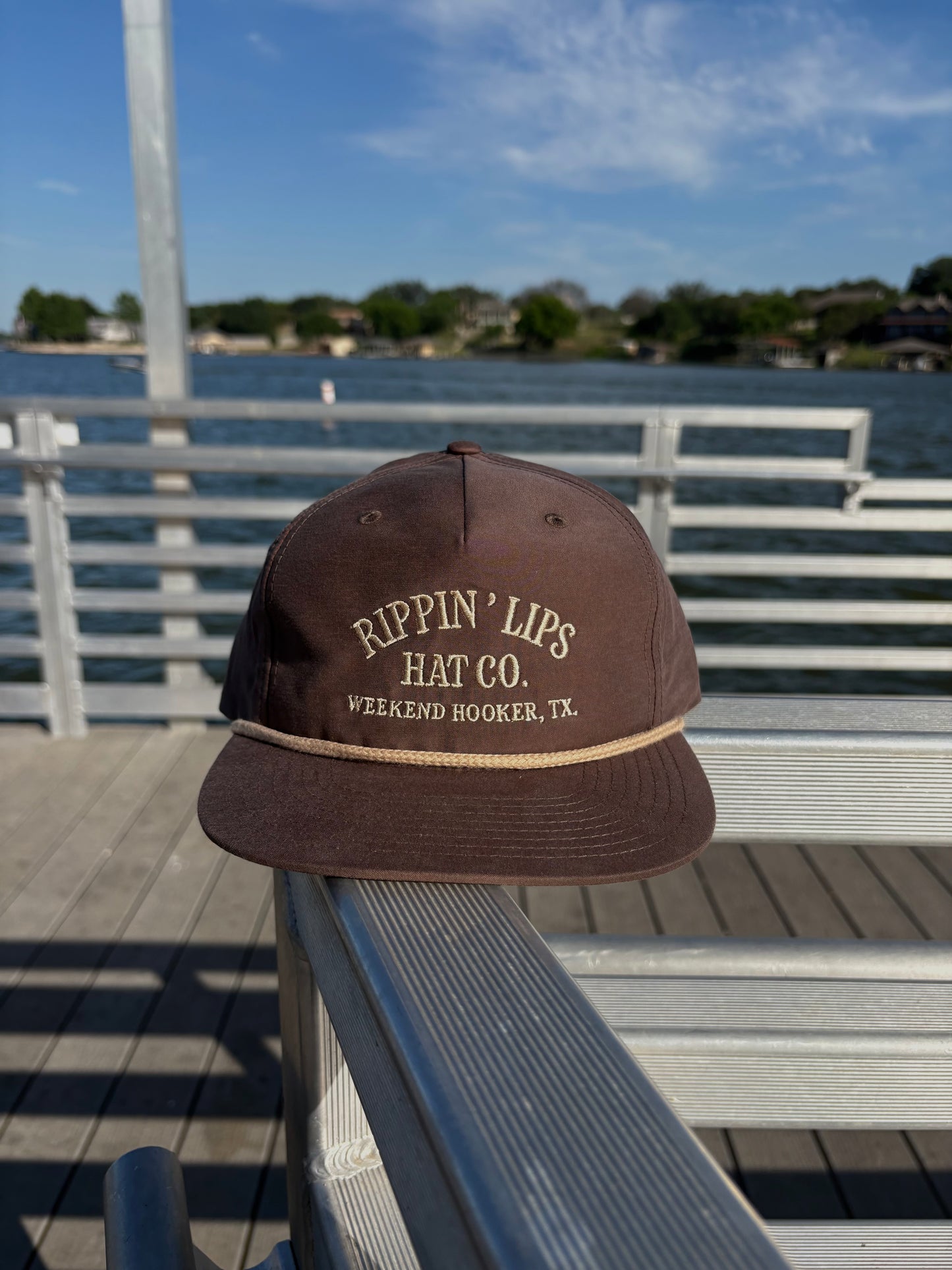 Rippin’ Lips Texas Roped Series - Dark Mocha/Khaki