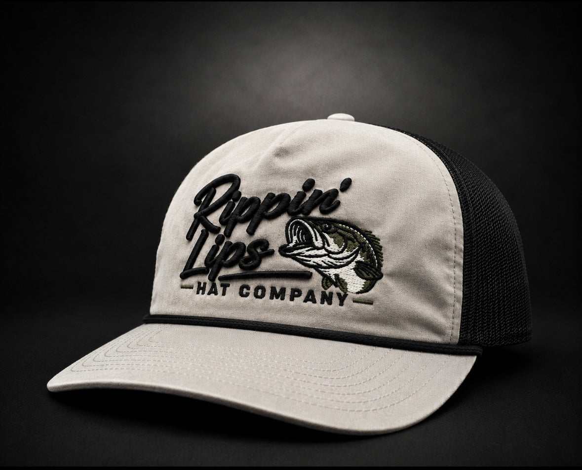 Rippin’ Lips Texas Roped Series (Puff) - Grey/Black