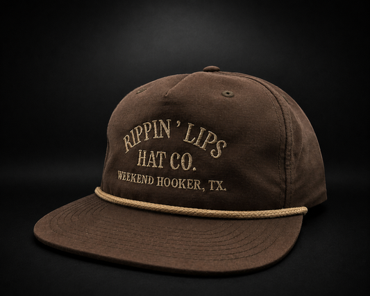 Rippin’ Lips Texas Roped Series - Dark Mocha/Khaki